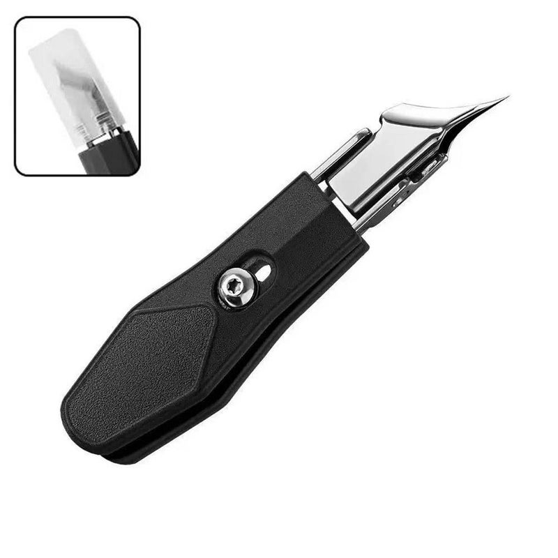 Single nail clipper, cuticle clipper, ingrown nail clipper, angled pedicure tool, eagle beak nail clipper